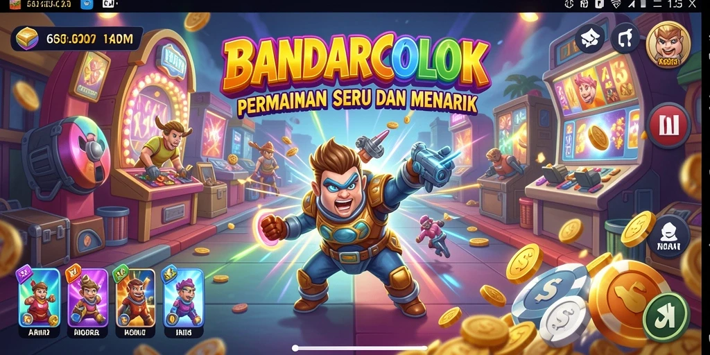 Tangkapan layar permainan BANDARCOLOK yang menampilkan aksi seru di dalam game.